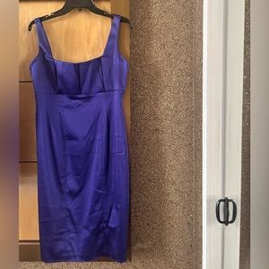 Calvin Klein women's purple cocktail dress
